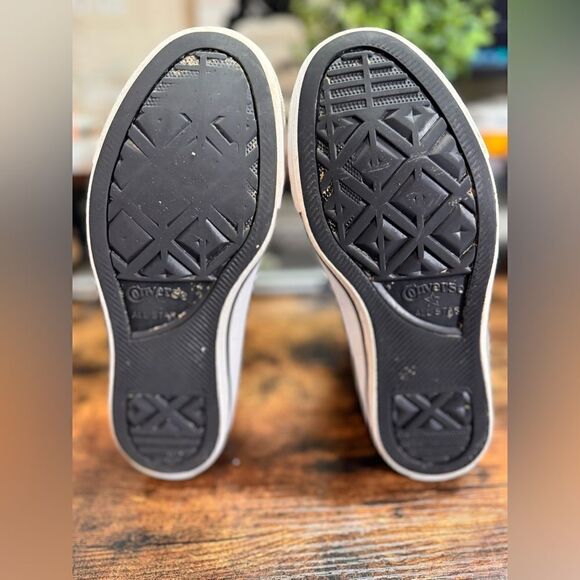 Converse Black sequined hi tops size 6‎ - Picture 4 of 10